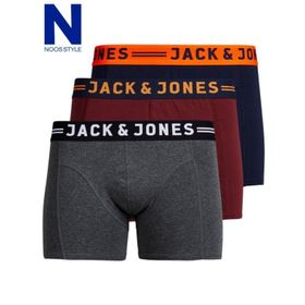 Jack & Jones 12113943 3'lü Erkek Boxer