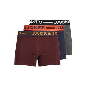 Jack & Jones 12113943 3'lü Erkek Boxer