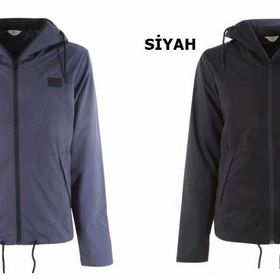 Jack Jones 12117299 Siyah Erkek Mont