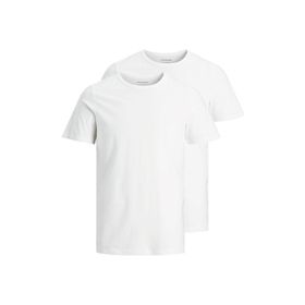 Jack & Jones 12133913 2'li Beyaz Erkek T-shirt