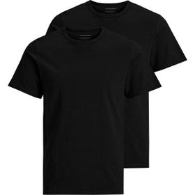 Jack & Jones 12133913 2'li Siyah Erkek T-shirt