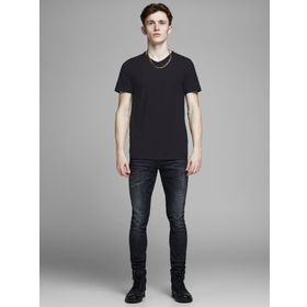 Jack & Jones 12133914-B Basic Siyah Erkek T-shirt