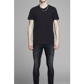 Jack & Jones 12133914-B Basic Siyah Erkek T-shirt