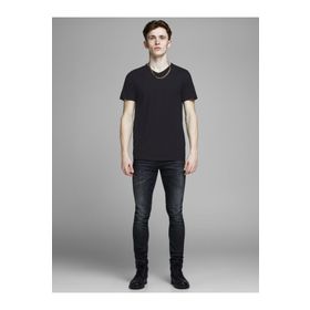 Jack & Jones 12133914-B Basic Siyah Erkek T-shirt