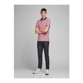 Jack & Jones 12136668 Kırmızı Erkek T-shirt