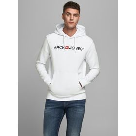 Jack & Jones 12137054 Beyaz Erkek Sweatshirt