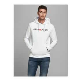 Jack & Jones 12137054 Beyaz Erkek Sweatshirt