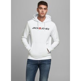 Jack & Jones 12137054 Beyaz Erkek Sweatshirt