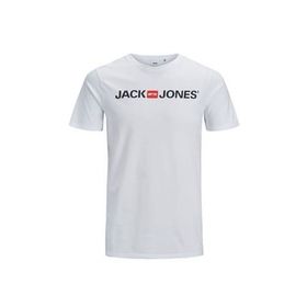 Jack & Jones 12137126 Beyaz Erkek T-Shirt