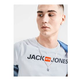 Jack & Jones 12137126 Beyaz Erkek T-Shirt