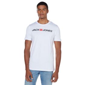 Jack & Jones 12137126 Jjecorp Logo Tee Ss Crew Neck Noos Beyaz Erkek T-shirt