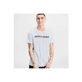 Jack & Jones 12137126 Jjecorp Logo Tee Ss Crew Neck Noos Beyaz Erkek T-shirt