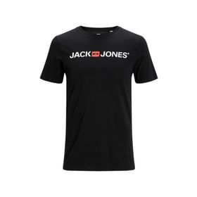 Jack & Jones 12137126 Jjecorp Logo Tee Ss Crew Neck Noos Siyah Erkek T-shirt