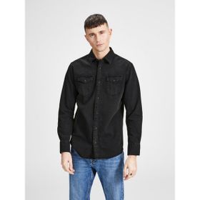 Jack & Jones 12138115-BLK Erkek Gömlek