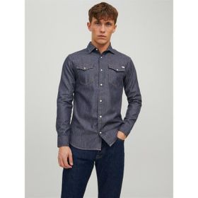 Jack & Jones 12138115-BLK Erkek Gömlek