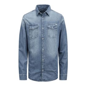 Jack & Jones 12138115 Esheridan Jean Erkek Gömlek