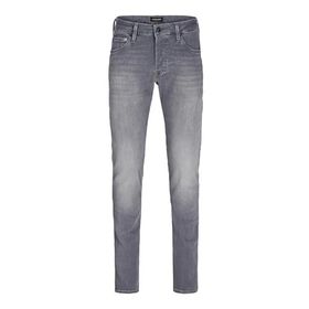 Jack & Jones 12147024 Jjıglenn Gri Erkek Jeans