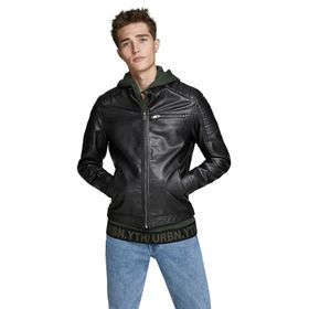 Jack & Jones 12147218 Rocky Siyah Erkek Mont