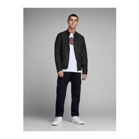 Jack & Jones 12147218 Rocky Siyah Erkek Mont