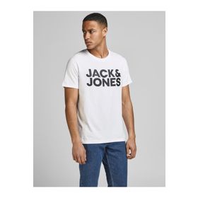 Jack & Jones 12151955 Beyaz Erkek T-Shirt