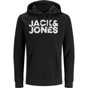 Jack & Jones 12152840-B Corp Logo Siyah Erkek Sweatshirt
