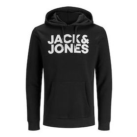 Jack & Jones 12152840-B Corp Logo Siyah Erkek Sweatshirt