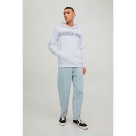 Jack & Jones 12152840 Beyaz Erkek Sweatshirt
