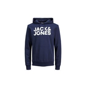 Jack & Jones 12152840-NBL Corp Logo Lacivert Erkek Sweatshirt