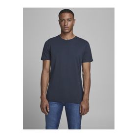 Jack & Jones 12156101 Lacivert Erkek Jjeorganıc Basic T-shirt