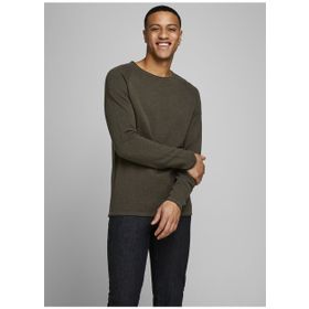 Jack & Jones 12157321 Yeşil Erkek Kazak