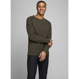 Jack & Jones 12157321 Yeşil Erkek Kazak