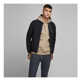 Jack & Jones 12165203 Siyah Bomber Ceket