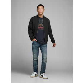 Jack & Jones 12165203 Siyah Bomber Ceket