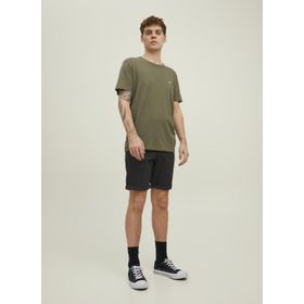 Jack & Jones 12165604 Jpstbowie Jjshorts Solid Normal Bel Düz Açık Mavi Erkek Şort