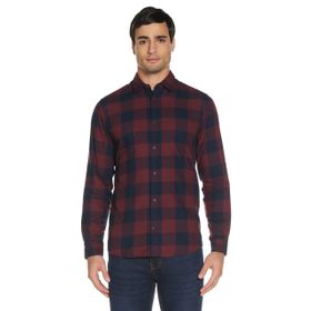 Jack & Jones 12181602 Ekoseli Kırmızı Erkek Gömlek