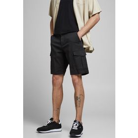 Jack & Jones 12182555 Siyah Pants Studio Jpstjoe Pamuklu Kargo Erkek Şort