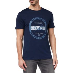 Jack & Jones 12191762 Klasik Logo Baskılı Lacivert 3'lü Erkek T-shirt