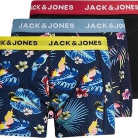 Jack & Jones 12194104 Surf The Web 3'lü Boxer