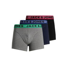Jack & Jones 12198233 Ian Solid 3'lü Erkek Boxer