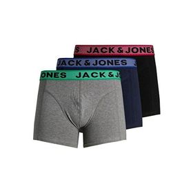 Jack & Jones 12198233 Ian Solid 3'lü Erkek Boxer