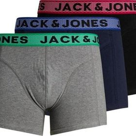 Jack & Jones 12198233 Ian Solid 3'lü Erkek Boxer