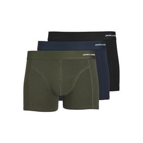 Jack & Jones 12198852 Orman Gecesi Siyah Lacivert Herren Boxershorts