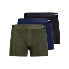 Jack & Jones 12198852 Orman Gecesi Siyah Lacivert Herren Boxershorts