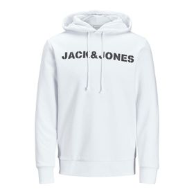 Jack & Jones 12201857 Beyaz Erkek Sweatshirt