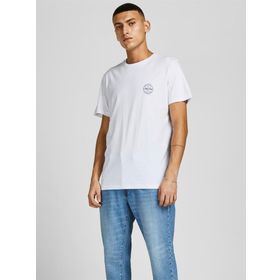 Jack & Jones 12205022 Beyaz Erkek T-shirt