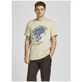 Jack & Jones 12205684 Jordome Tee Bisiklet Yaka Standart Kalıp Baskılı Erkek T-shirt