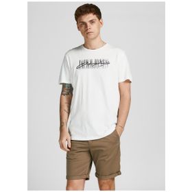 Jack & Jones 12205957 Jorjungle Script Tee O Yaka Regular Fit Baskılı Erkek T-shirt