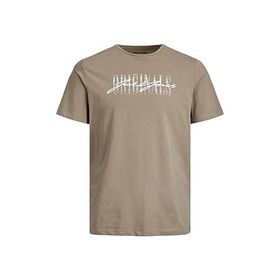 Jack & Jones 12205960 Kahverengi Erkek T-Shirt