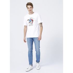 Jack & Jones 12207335 Jjiglenn Jjoriginal Cj 258 Düşük Bel Skinny Fit Düz Erkek Denim Pantolon