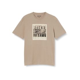 Jack & Jones 12207495 Brown S Erkek T-Shirt